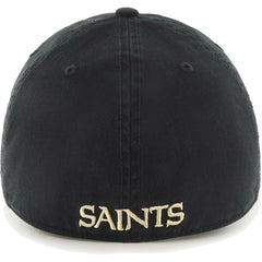 New Orleans Saints '47 Franchise Logo Fitted Hat Black - 47 brand