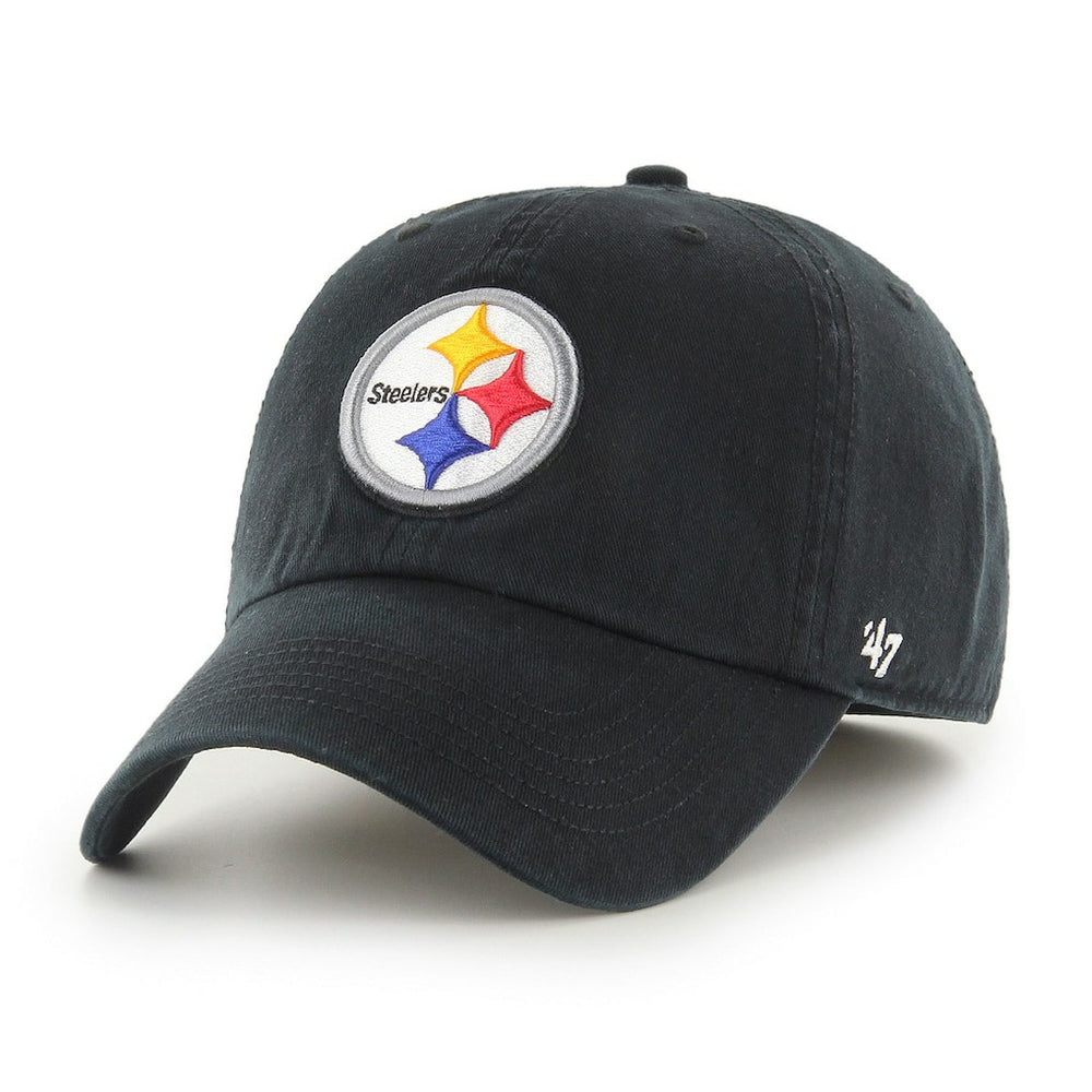 Pittsburgh Steelers '47 Franchise Logo Fitted Hat Black - 47 brand