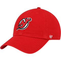 New Jersey Devils - '47 Clean Up Adjustable Hat Red