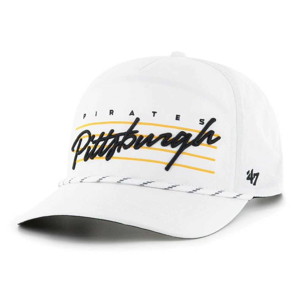 Pittsburgh Pirates '47 2023 City Connect Downburst Hitch Snapback Hat On Sale