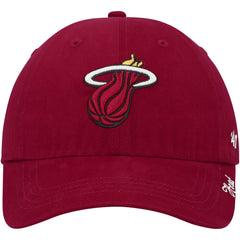 47 brand - Miami Heat '47 Women's Miata Clean Up Adjustable Hat - Red
