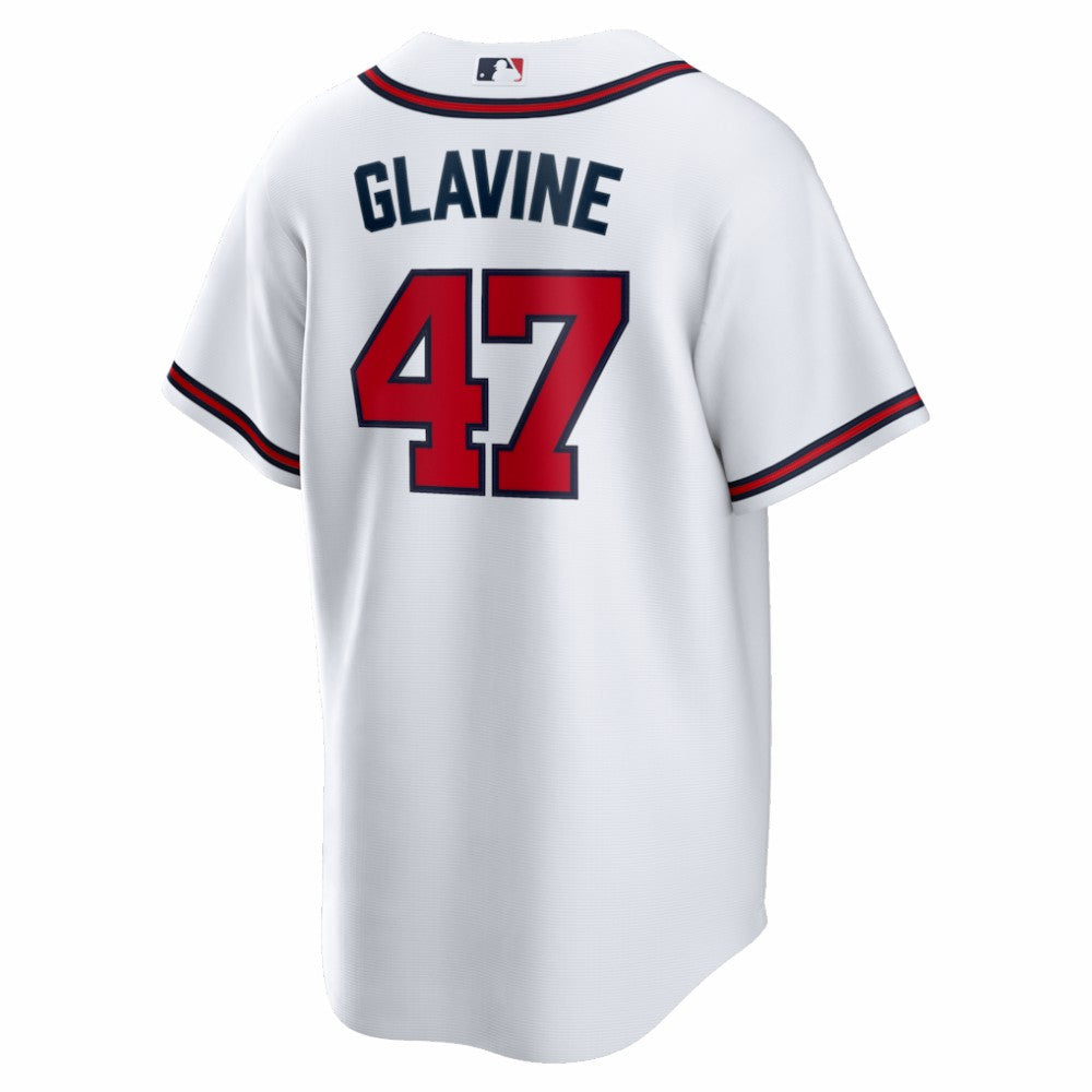 Tom Glavine Atlanta Braves Nike Home Retired Player Replica Jersey - White | MLB Jerseys