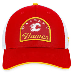 Calgary Flames - Fanatics Fundamental Adjustable Hat Red/White