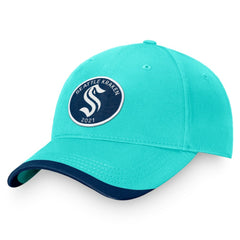 Seattle Kraken Fanatics Fundamental Adjustable Hat Light Blue