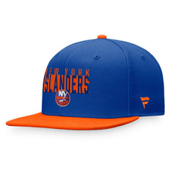New York Islanders - Fanatics Fundamental Colorblocked Snapback Hat Royal/Orange