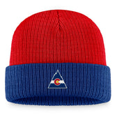Colorado Rockies Fanatics Heritage Vintage Cuffed Knit Hat Sale