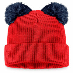 Washington Nationals Fanatics Women's Double Pom Cuffed Knit Hat discount