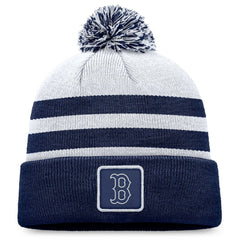 Boston Red Sox Fanatics Cuffed Knit Hat with Pom On Sale