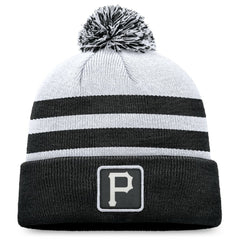 Pittsburgh Pirates Fanatics Cuffed Knit Hat with Pom discount