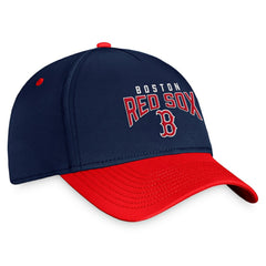 Boston Red Sox Fanatics Stacked Logo Flex Hat Lifestyle