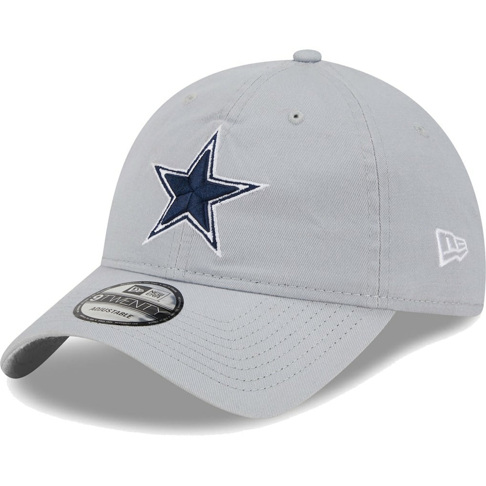 Dallas Cowboys New Era Main Core Classic 2.0 9TWENTY Adjustable Hat Gray - NFL