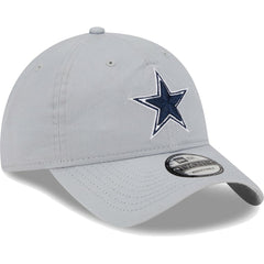 Dallas Cowboys New Era Main Core Classic 2.0 9TWENTY Adjustable Hat Gray - NFL