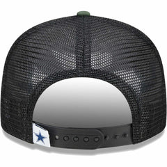 Dallas Cowboys New Era Youth Main Trucker 9FIFTY Snapback Hat Camo - NFL