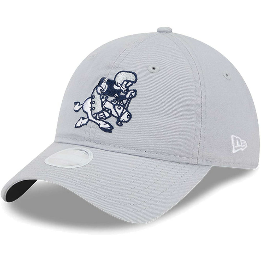 Dallas Cowboys New Era Women's Throwback Main Core Classic 2.0 9TWENTY Adjustable Hat Gray - NFL