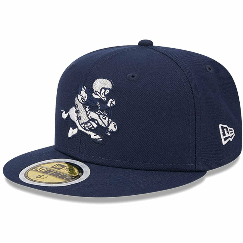 Dallas Cowboys New Era Youth 1966-69 Gridiron Classics Retro Joe Throwback Logo Main 59FIFTY Fitted Hat Navy - NFL