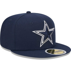 Dallas Cowboys New Era Youth Main 59FIFTY Fitted Hat Navy - NFL