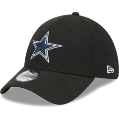 Dallas Cowboys New Era Main 39THIRTY Flex Hat Black - NFL