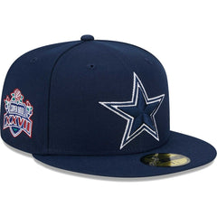 Dallas Cowboys New Era Main Patch 59FIFTY Fitted Hat Navy - NFL