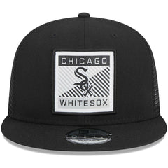 Chicago White Sox New Era Scratch Squared Trucker 9FIFTY Snapback Hat Clearance
