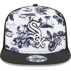 Chicago White Sox New Era Vacay 2.0 A-Frame Trucker 9FIFTY Snapback Hat On Sale