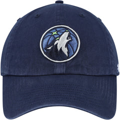 47 brand - Minnesota Timberwolves '47 Core Logo Clean Up Adjustable Hat - Navy