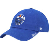 Edmonton Oilers - '47 Women's Miata Clean Up Adjustable Hat Royal