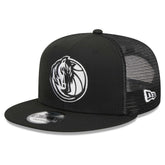 New Era - Dallas Mavericks 9FIFTY Snapback Trucker Hat - Black