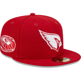 Arizona Cardinals New Era 2006 Inaugural Season Main Patch 59FIFTY Fitted Hat Scarlet - NFL