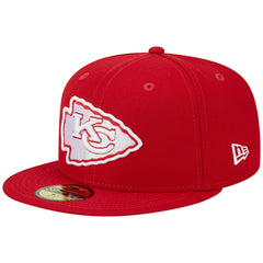 Kansas City Chiefs New Era Super Bowl LIV Main Patch 59FIFTY Fitted Hat Scarlet - NFL