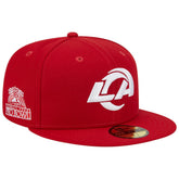 Los Angeles Rams New Era 1990 Hawaii Pro Bowl Main Patch 59FIFTY Fitted Hat Scarlet - NFL