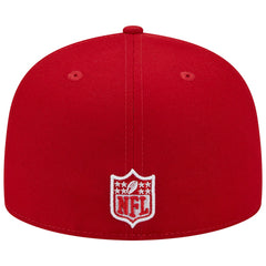 Tampa Bay Buccaneers New Era Super Bowl XXXVII Main Patch 59FIFTY Fitted Hat Scarlet - NFL