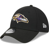 Baltimore Ravens New Era Main 39THIRTY Flex Hat Black - NFL