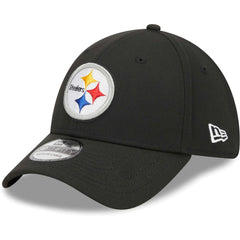 Pittsburgh Steelers New Era Main 39THIRTY Flex Hat Black - NFL