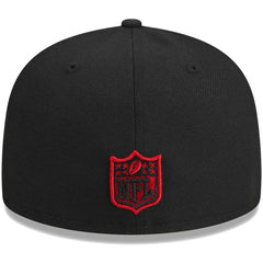 Atlanta Falcons New Era Youth Main 59FIFTY Fitted Hat Black - NFL