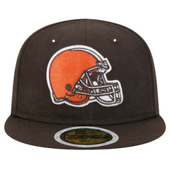 Cleveland Browns New Era Main 59FIFTY Fitted Hat Brown - NFL