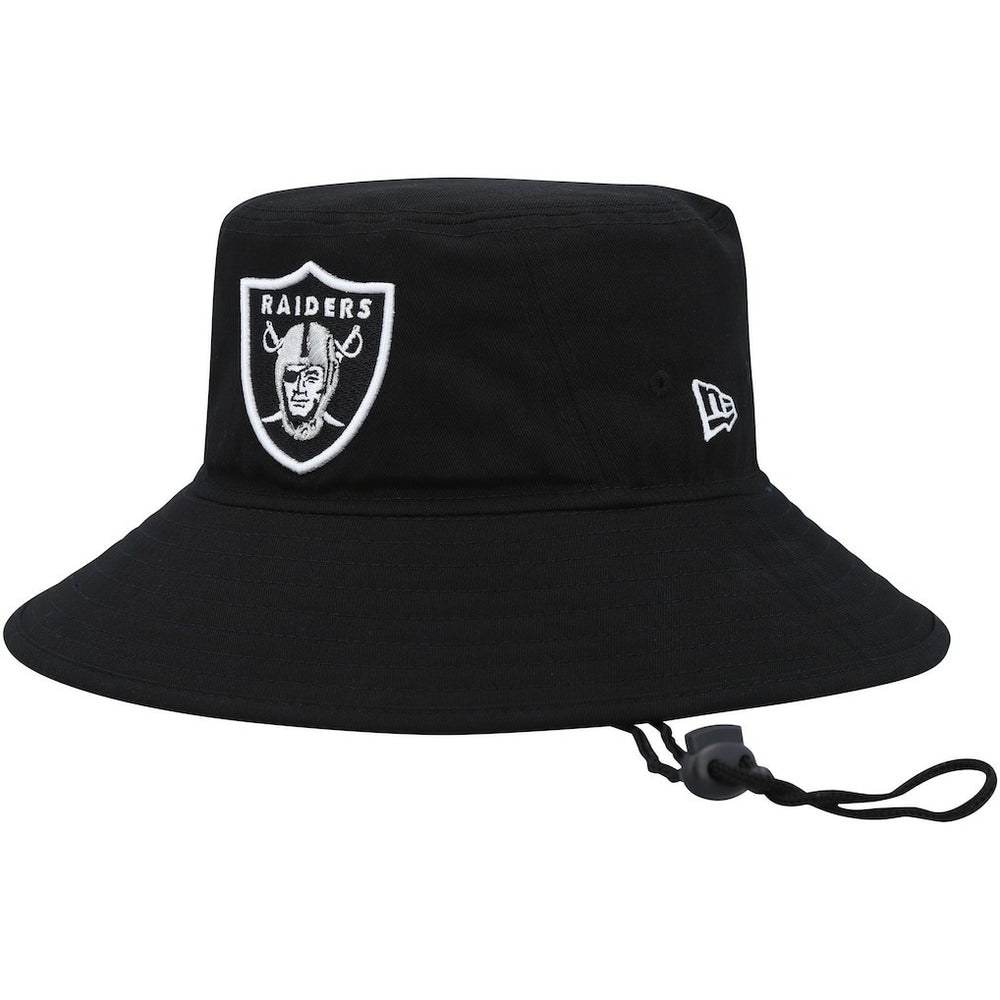 Las Vegas Raiders New Era Main Bucket Hat Black - NFL