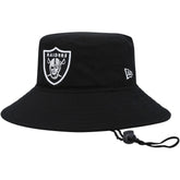 Las Vegas Raiders New Era Main Bucket Hat Black - NFL