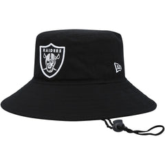 Las Vegas Raiders New Era Main Bucket Hat Black - NFL