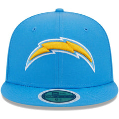 Los Angeles Chargers New Era Youth Main 59FIFTY Fitted Hat Powder Blue - NFL