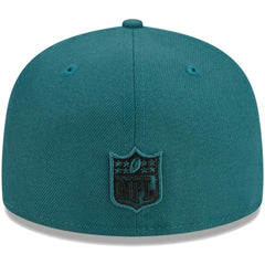 Philadelphia Eagles New Era Youth Main 59FIFTY Fitted Hat Midnight Green - NFL