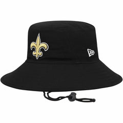 New Orleans Saints New Era Main Bucket Hat Black - NFL