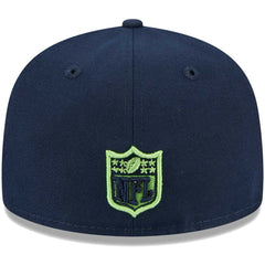 Seattle Seahawks New Era Youth Main 59FIFTY Fitted Hat College Navy - NFL