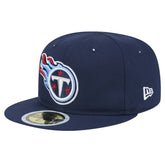 Tennessee Titans New Era Main 59FIFTY Fitted Hat Navy - NFL
