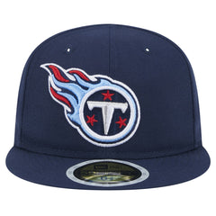 Tennessee Titans New Era Main 59FIFTY Fitted Hat Navy - NFL