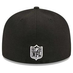 New Orleans Saints New Era Main Patch 59FIFTY Fitted Hat Black - NFL