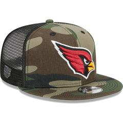 Arizona Cardinals New Era Youth Main Trucker 9FIFTY Snapback Hat Camo - NFL