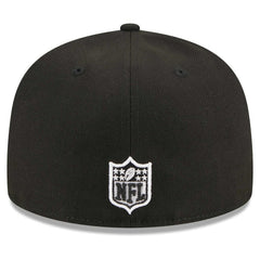 New York Giants New Era Main Patch 59FIFTY Fitted Hat Black - NFL