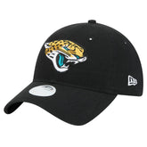 Jacksonville Jaguars New Era Women's Main Core Classic 2.0 9TWENTY Adjustable Hat Black - NFL