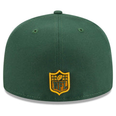 Green Bay Packers New Era Main Patch 59FIFTY Fitted Hat Green - NFL