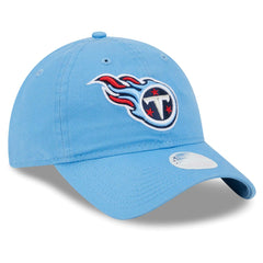 Tennessee Titans New Era Women's Main Core Classic 2.0 9TWENTY Adjustable Hat Light Blue - NFL